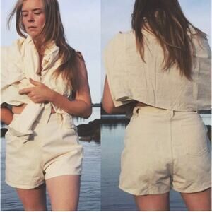 NWOT - Rudy Jude - Camp Shorts in Natural
